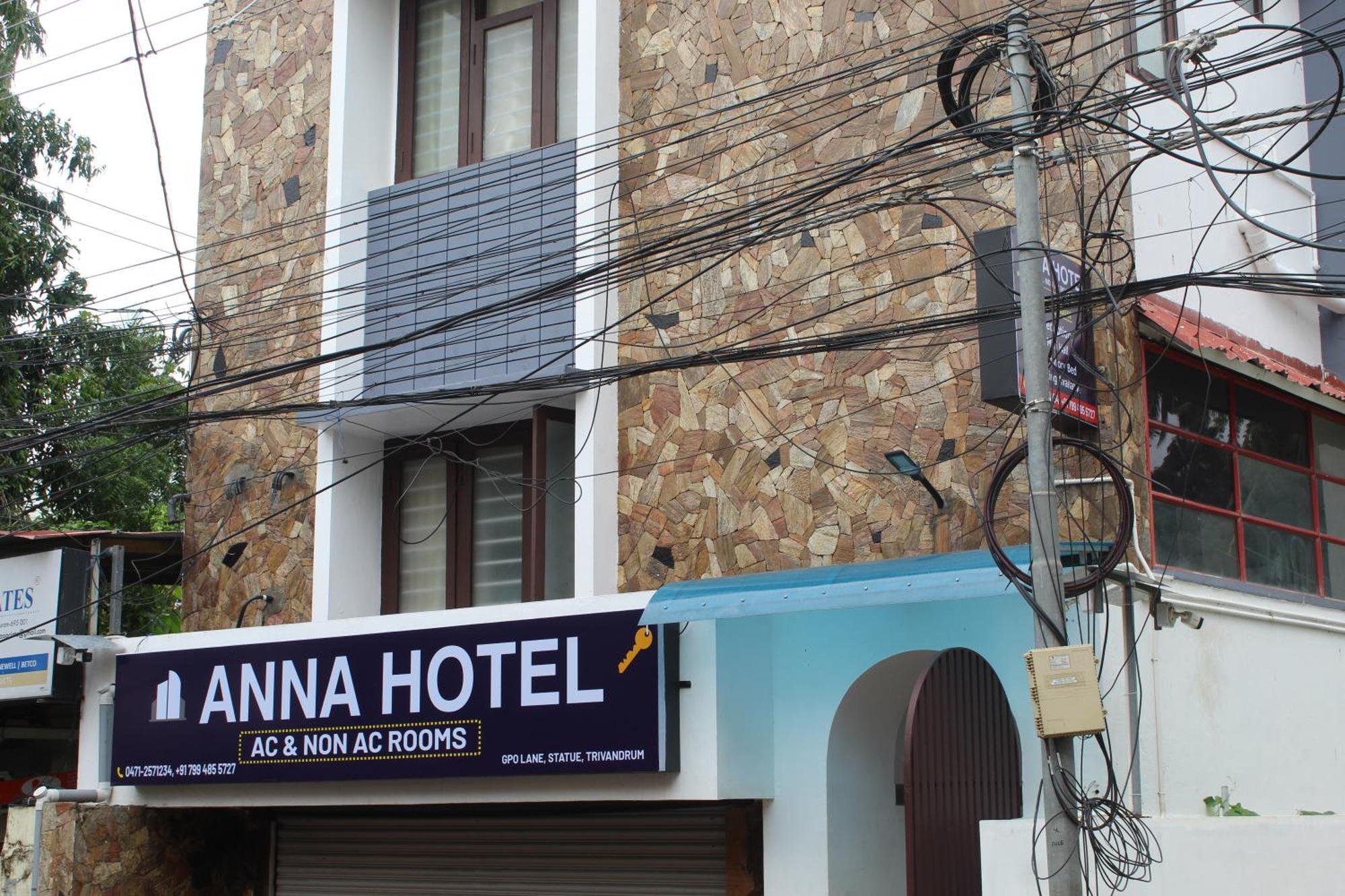 Anna Hotel Thiruvananthapuram Exteriér fotografie